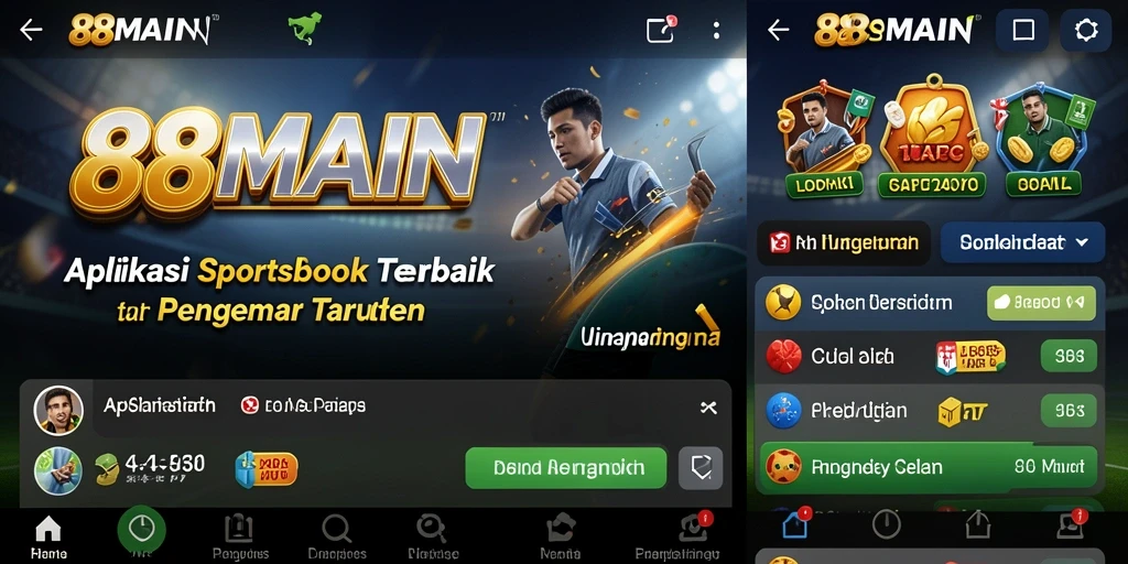 Screenshot gameplay 88MAIN menunjukkan taruhan langsung dalam aksi.
