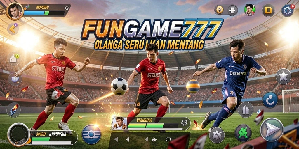 Tangkapan layar FUNGAME777 menunjukkan aksi seru dalam permainan olahraga.