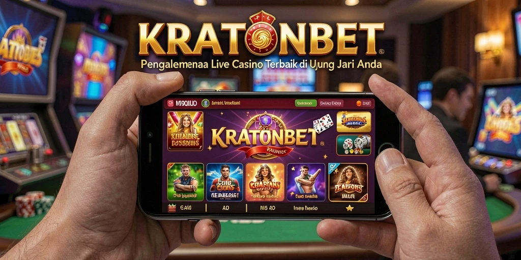 Tampilan gameplay Live Casino KRATONBET yang seru dan interaktif.