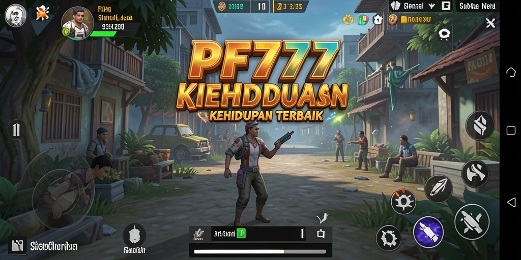Screenshot utama PF777 menampilkan momen gameplay Simulation yang menarik.