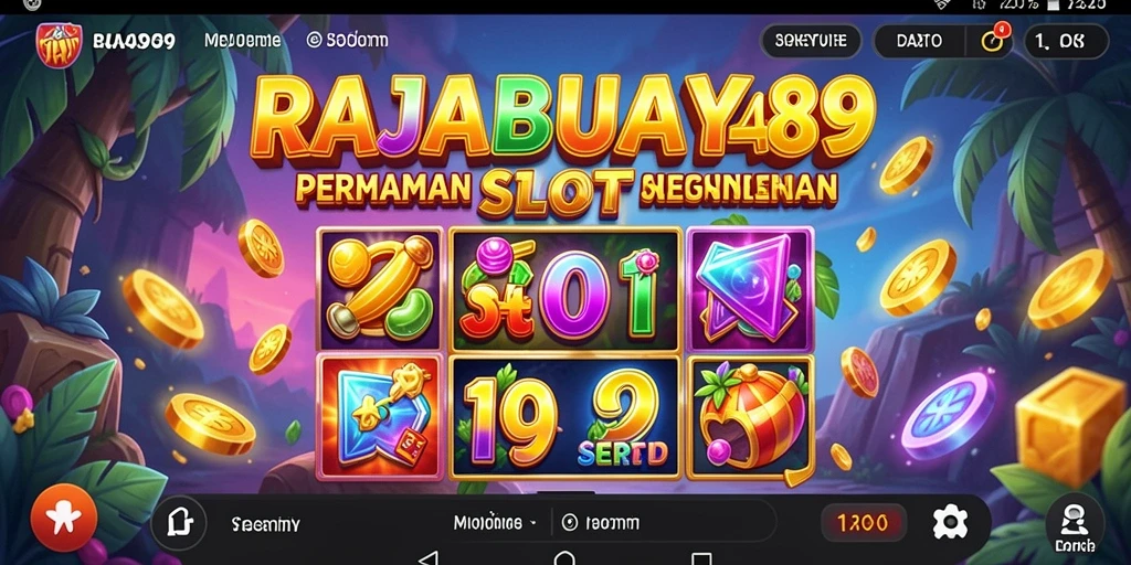Tampilan menarik dari gameplay slot RAJABUAYA89 yang menampilkan berbagai pilihan menarik.