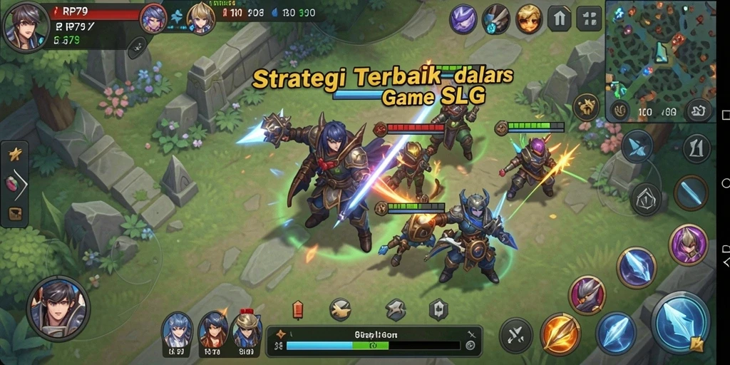 Gambaran mendebarkan dari pertempuran strategi dalam RP79.