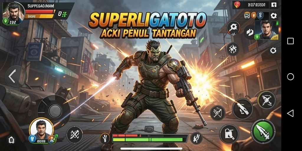 Gameplay seru di <strong>SUPERLIGATOTO</strong> dengan grafik menawan.